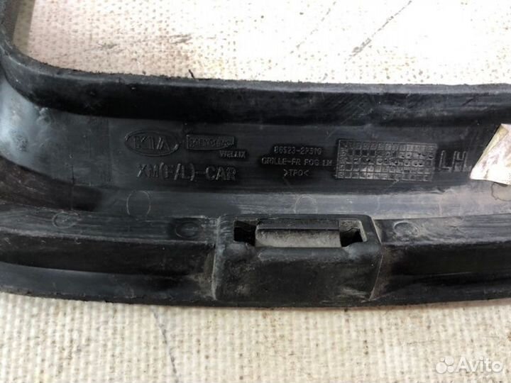 Окантовка птф передняя левая Kia Cerato 2