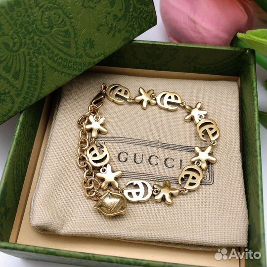 Браслет цветы gucci