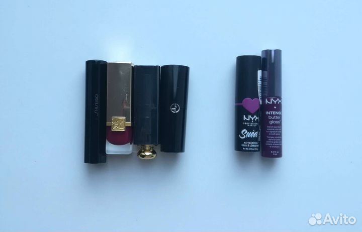 Помада Shiseido /Estee Lauder/ Dior /Armani / NYX