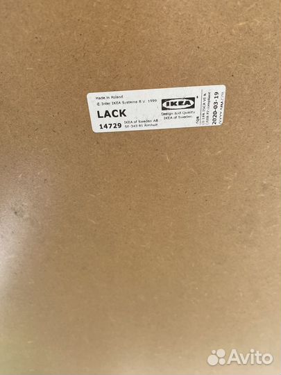 Стол IKEA lack