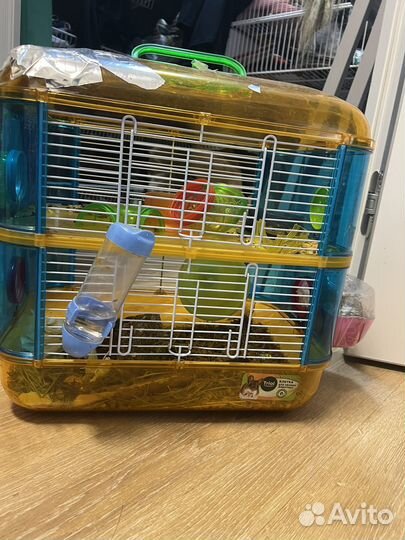Клетка для грызунов пластиковая