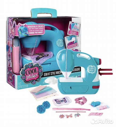 Cool maker новая детская швейная машинка