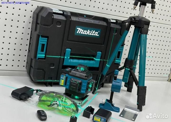 Лазерный уровень с треногой Makita (Арт.58894)