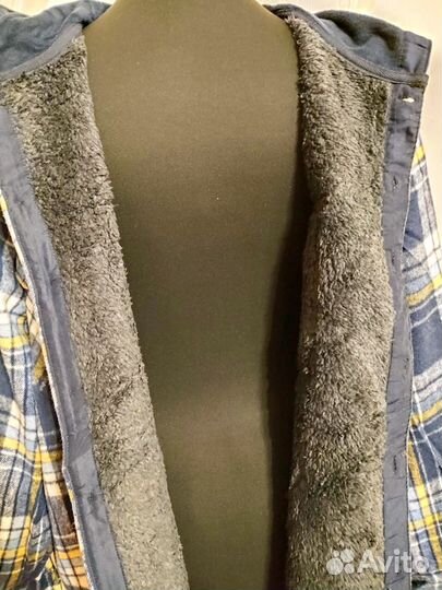 Рубашка мужская утепленная с капюшоном 54 и 56 раз