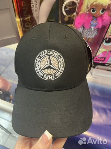 Бейсболка Mercedes со стразами Swarovski