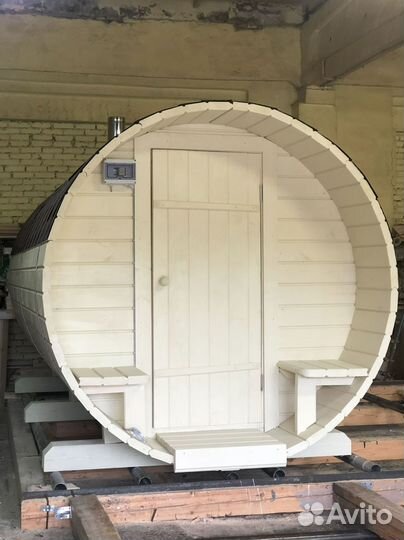 Баня бочка под ключ