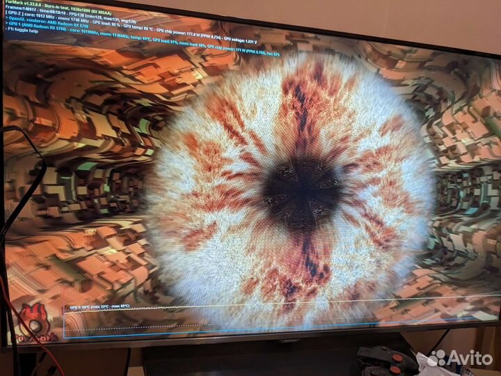 Видеокарта asus RX5700 8GB TUF gaming