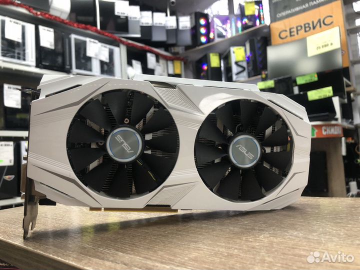 Видеокарта asus GeForce GTX 1060 3GB DDR5