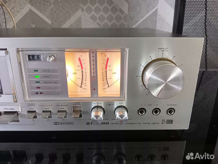 Pioneer CT-600M. Дека кассетная