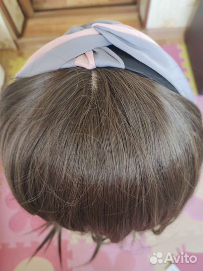 Накладка из волос на ободке