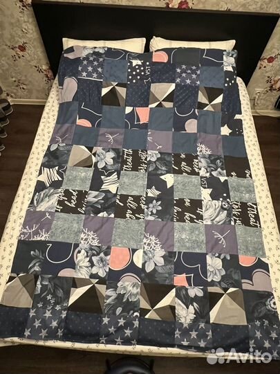 Лоскутное покрывало печворк