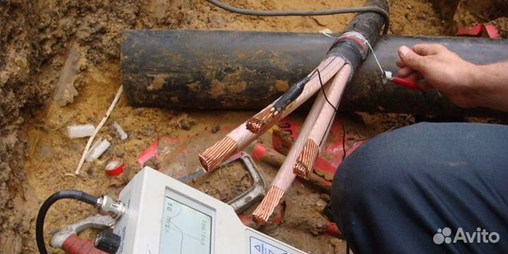 Монтаж кабельных муфт. Ремонт кабеля в Мытищах