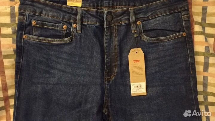 Джинсы levis 511 Slim- Stretch размер 38-32