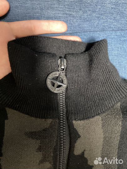 Кофта на молнии stone island