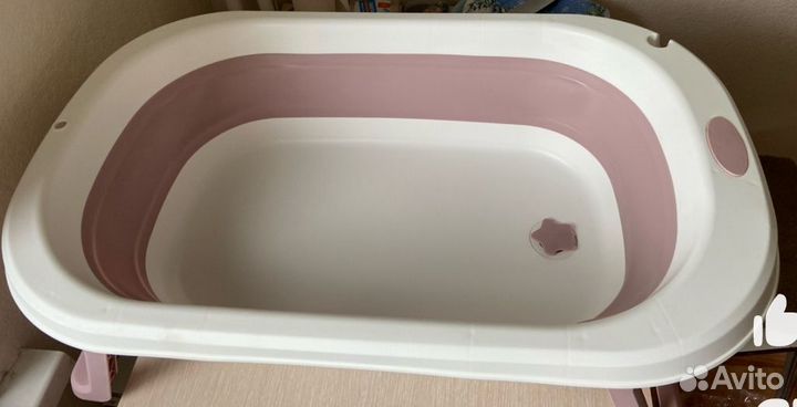 Детская складная ванночка для новорожденных
