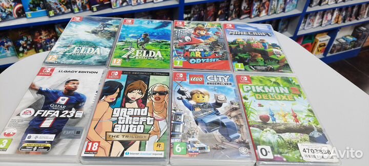 Nintendo Switch игры (Новые и Б/У)