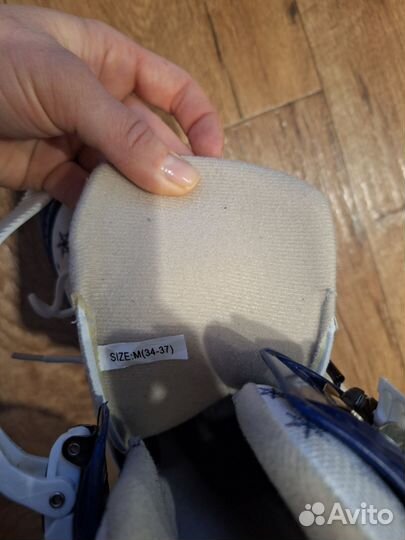 Коньки хоккейные детские 34,37