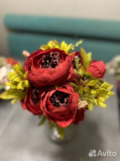 Искусственные цветы букеты