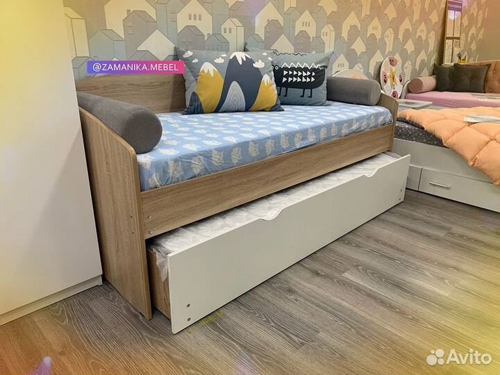 Двухъярусная кровать выдвижная