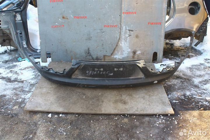 Юбка Губа Бампера Киа Спортаж 3