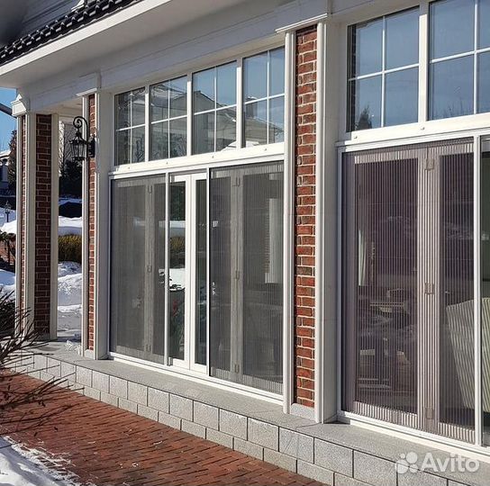 Москитные сетки Плиссе