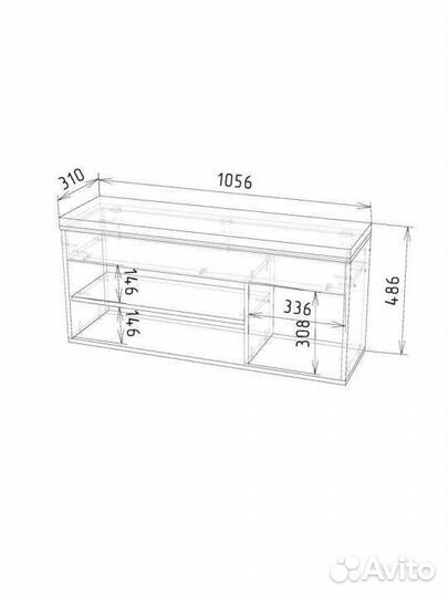 Обувница банкетка