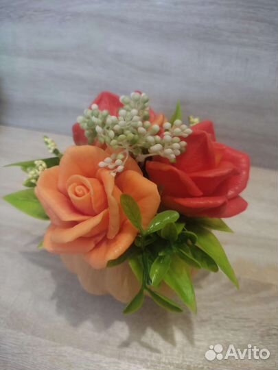 Мыльные букеты