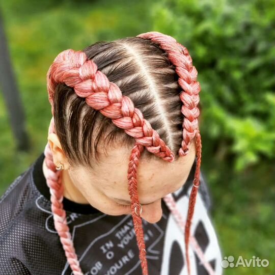 Афрокосы, афрокудри, афролоконы, косы, брейды