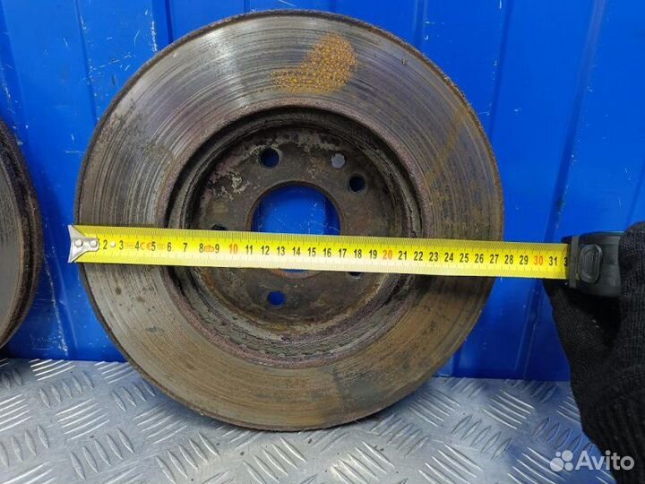 Диски тормозные комплект передние Mercedes-Benz