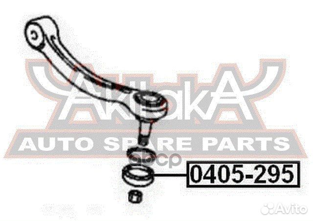 Пыльник опоры шаровой 0405-295 asva