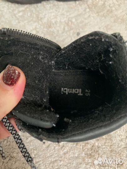 Ботинки демисезонные 25 размер