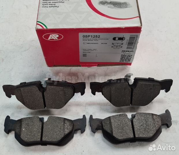 Колодки задние BMW E81/E87/E90/E91/E84 X1