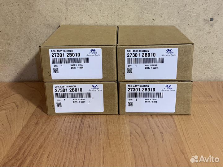 Катушка зажигания Hyundai Solaris