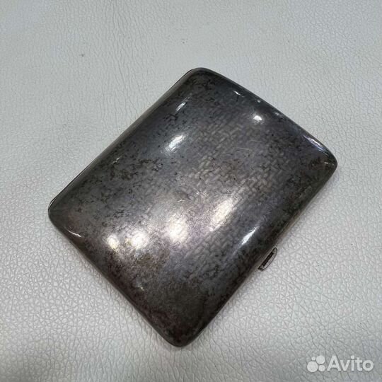 Портсигар серебряный
