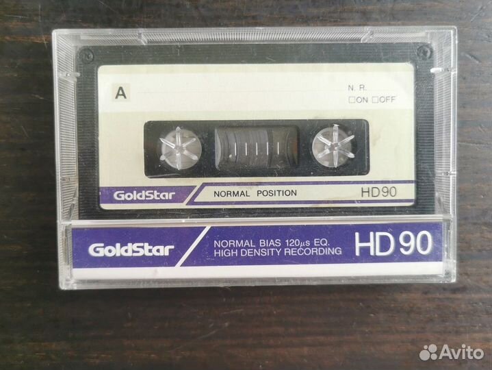 Аудиокассета goldstar hd 90
