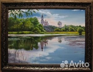 Лежнево. Пейзаж. 50х70см, холст, масло