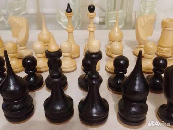 Шахматы деревянные