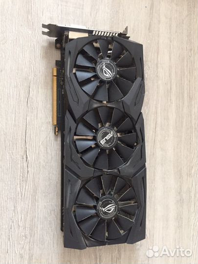 Видеокарта gtx 1060 6gb asus strix