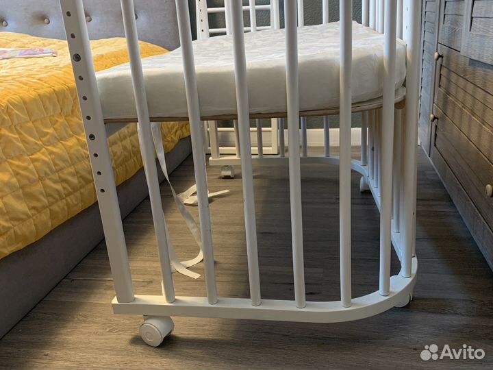 Детская кроватка приставная