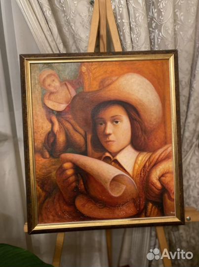 Картина масло и холст