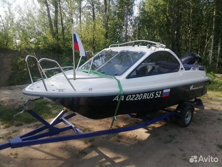 Катер Phoenix 530ht с прицепом