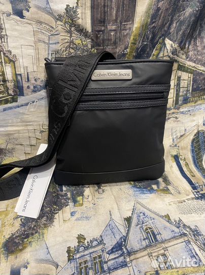 Мужская тканевая сумка Calvin Klein
