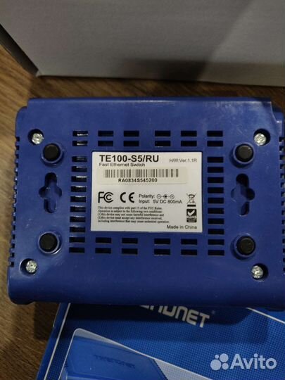 Коммутатор (свитч) trendnet 5-портов