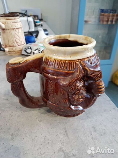 Кружки пивные керамические