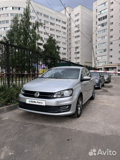 Volkswagen Polo 1.6 AT, 2016, 110 000 км