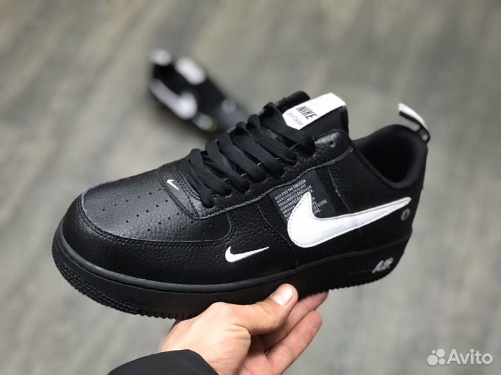 Кроссовки Nike Air Force 1 LV8 Utility Black