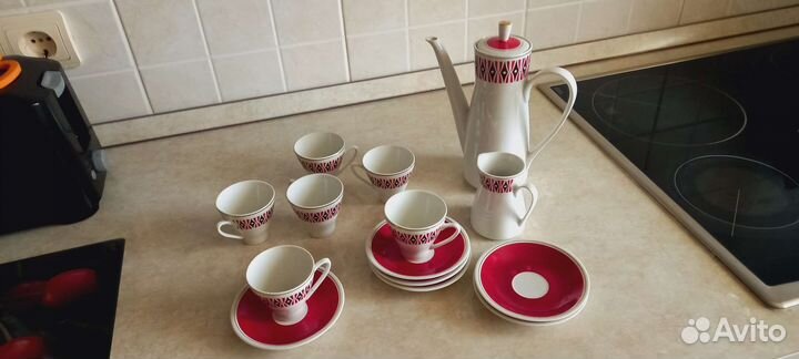 Сервиз кофейный фарфор freiberger porzellan