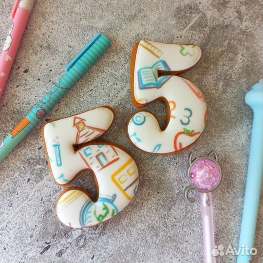 Имбирные пряники на 1 сентября