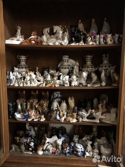 Фарфоровые статуэтки анималистика