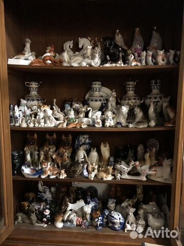 Фарфоровые статуэтки анималистика